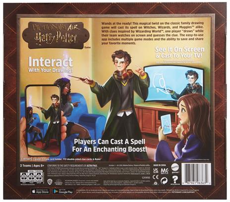 Pictionary Air Harry Potter gioco di disegni per famiglie; dagli 8 anni in su - 8