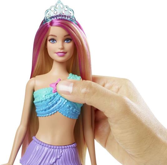 Barbie-Dreamtopia Sirena Luci Scintillanti Bambola Bionda con Coda che si  Illumina - Barbie - Bambole Fashion - Giocattoli