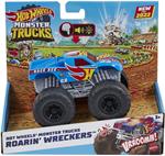 Hot Wheels Monster Trucks - Demolitore Ruggente Race Acer - Ruote giganti - Luci e suoni - Scala 1:43