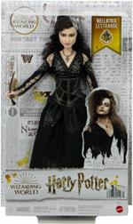 Harry Potter - Bellatrix Lestrange Bambola da Collezione da 25 cm Circa con Capelli Ricci, Abito Nero