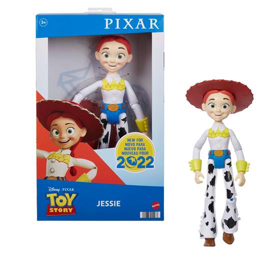 Disney Pixar Toy Story Jessie - Action Figure Grande - Snodabile - Con Dettagli - Per Ricreare le Scene del Film - 30 cm - Regalo Per Bambini 3+ Anni