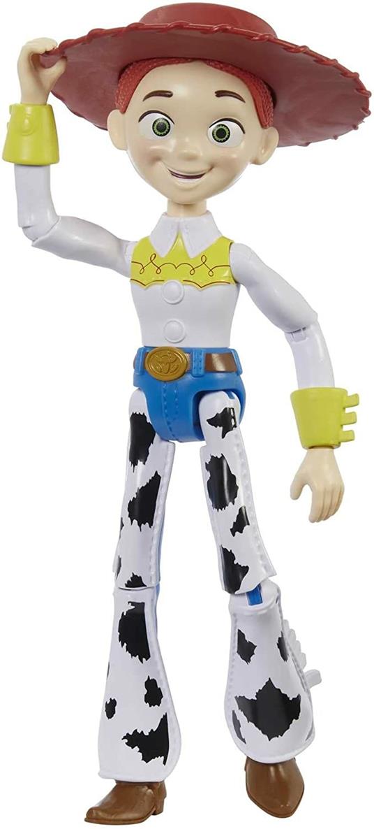 Disney Pixar Toy Story Jessie - Action Figure Grande - Snodabile - Con Dettagli - Per Ricreare le Scene del Film - 30 cm - Regalo Per Bambini 3+ Anni - 3