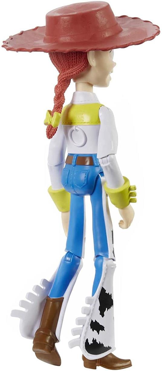 Disney Pixar Toy Story Jessie - Action Figure Grande - Snodabile - Con Dettagli - Per Ricreare le Scene del Film - 30 cm - Regalo Per Bambini 3+ Anni - 4
