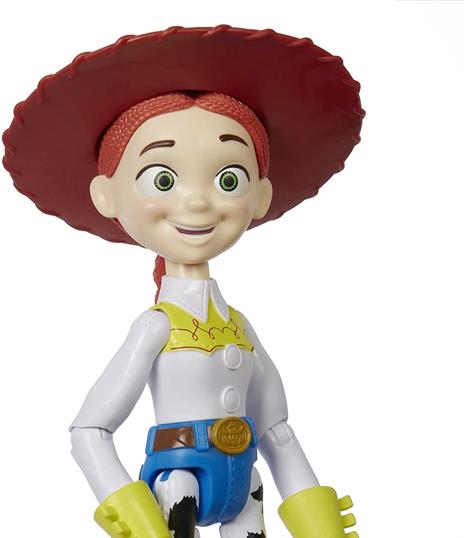 Disney Pixar Toy Story Jessie - Action Figure Grande - Snodabile - Con Dettagli - Per Ricreare le Scene del Film - 30 cm - Regalo Per Bambini 3+ Anni - 5