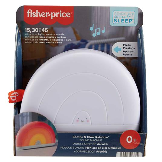 Fisher-Price - Arcobaleno Dolce Relax Unità rilassante con musica e luci per bambini - 6