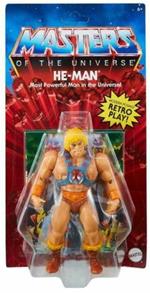 Masters of the Universe Origins He-Man Action Figure, personaggio da combattimento per il gioco e da collezione