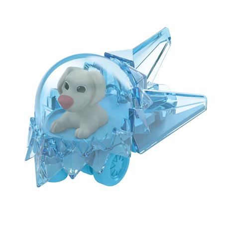 Fisher-Price DC Super Pets - Veicolo Spaceship Krypto, veicolo die-cast personaggio Spaceship Krypto integrato al volante