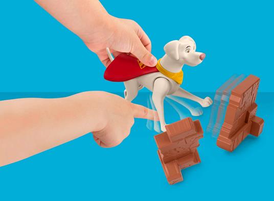 Fisher-Price DC League of Super-Pe, set DC League of Super-Pets ricco d'azione, che include Krypto il Super Cane - 4