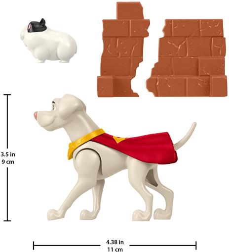 Fisher-Price DC League of Super-Pe, set DC League of Super-Pets ricco d'azione, che include Krypto il Super Cane - 5