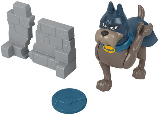 Fisher-Price DC League of Super-Pe, set DC League of Super-Pets ricco d'azione, che include il cane di Batman Ace il Segugio