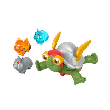 Fisher-Price - DC League of Super-Pets Collezione di personaggi snodati con funzionalità azionate dai bambini