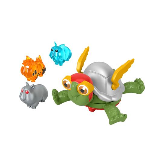 Fisher-Price - DC League of Super-Pets Collezione di personaggi snodati con funzionalità azionate dai bambini