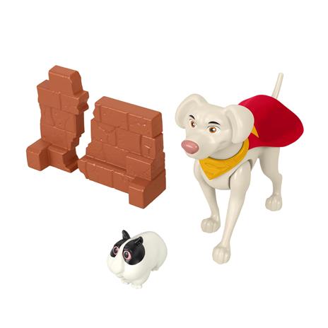 Fisher-Price - DC League of Super-Pets Collezione di personaggi snodati con funzionalità azionate dai bambini - 6