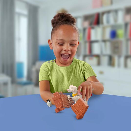 Fisher-Price - DC League of Super-Pets Collezione di personaggi snodati con funzionalità azionate dai bambini - 8