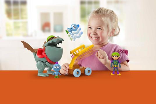 Fisher-Price Gus Mini-Maxi Cavaliere Drago e Catapulta - 2