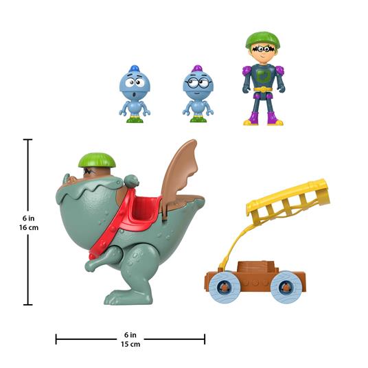 Fisher-Price Gus Mini-Maxi Cavaliere Drago e Catapulta - 6