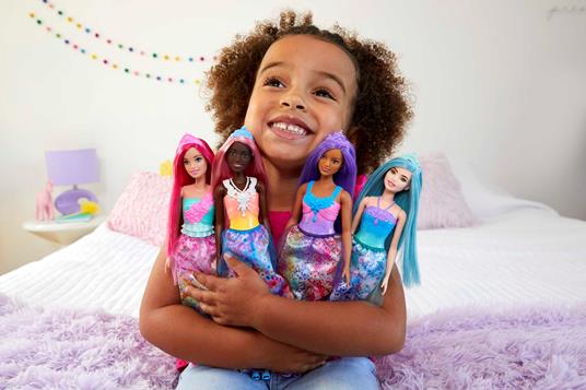 Barbie Dreamtopia Principessa, bambola con corpetto scintillante, gonna da principessa e diadema - 2