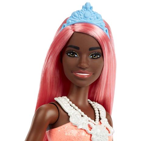 Barbie Dreamtopia Principessa, bambola con corpetto scintillante, gonna da principessa e diadema - 3