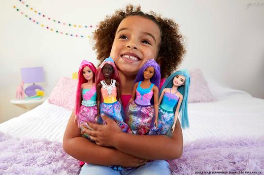 Barbie Dreamtopia Principessa, bambola concon Corpino Luccicante e Gonna da Principessa - 2