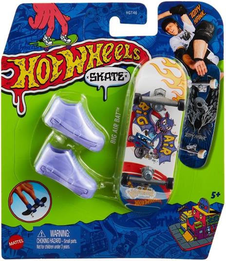 Hot Wheels Skate Board 29 Shoe 4 Veicolo giocattolo per bambini a partire da 5 anni - 3