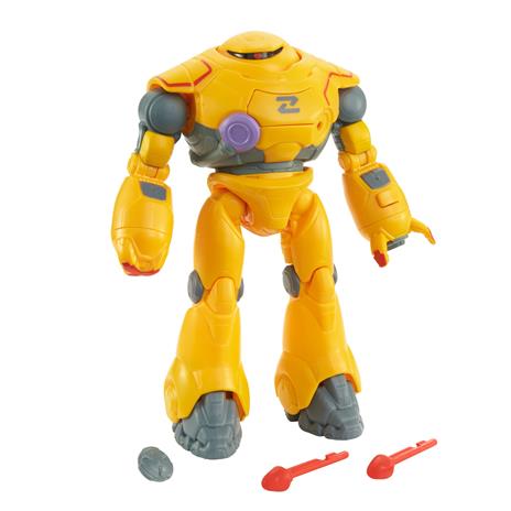 Disney Pixar Lightyear - Zyclops Robot da Combattimento Action Figure, con 12 articolazioni mobili, lanciamissili sul braccio