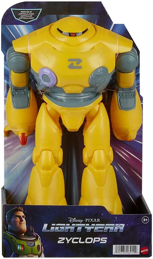 Disney Pixar Lightyear - La vera storia di Buzz Zyclops Action Figure Grande - 6