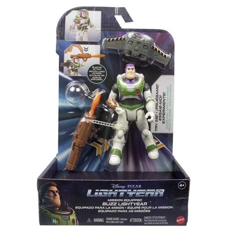 Disney Pixar Lightyear - Buzz Lightyear Eroe in Missione Action Figure, da 12,7 cm - 11
