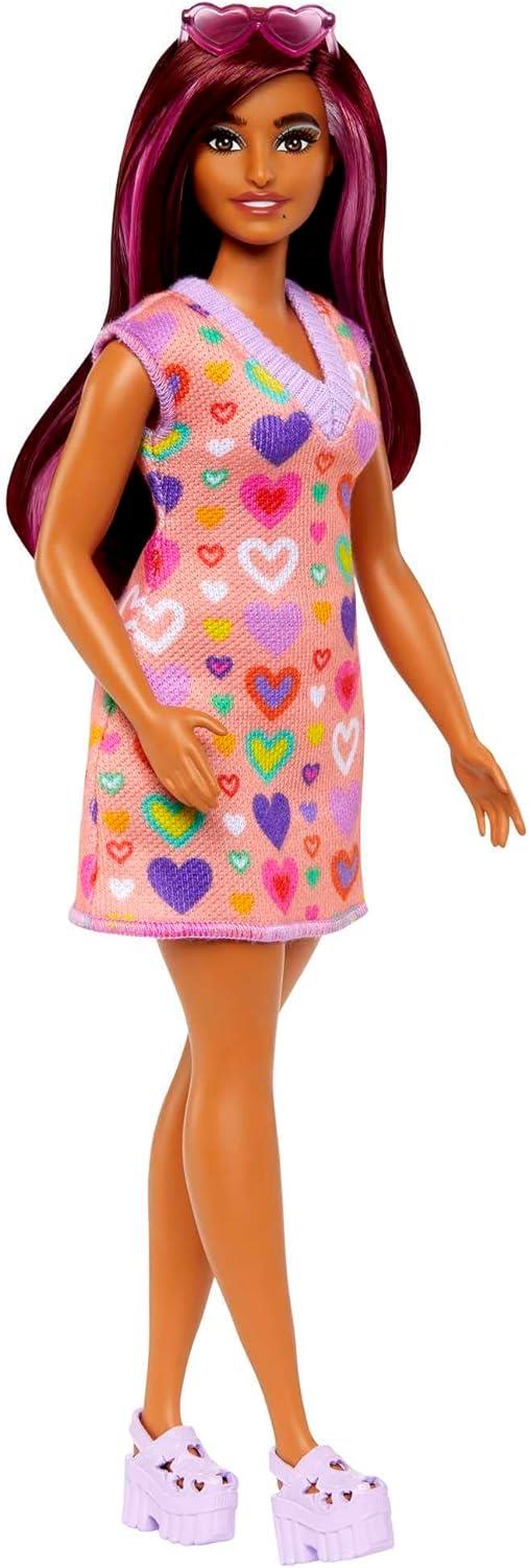 Barbie Fashionistas Vestito Cuori Afro - 5