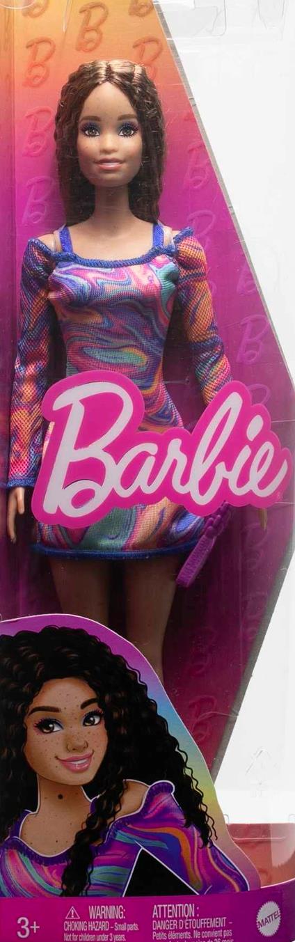 Barbie Fashionistas Vestito Azzurro Latina