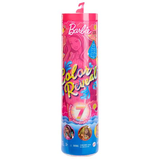Barbie - Color Reveal Serie Dolci Frutti bambola profumata con 7 sorprese cambia-colore e accessori - 2