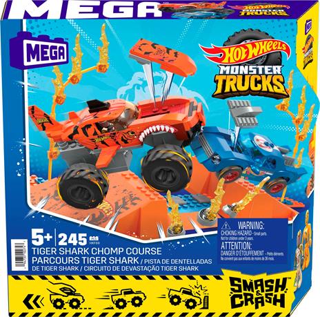 MEGA Hot Wheels Tiger Shark Super Scontri - 6