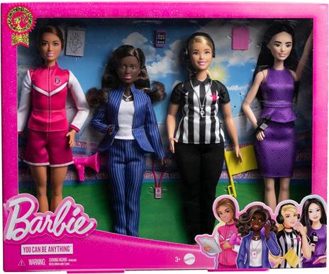 Barbie Carriere Set di 4 Bambole, 3+ anni, HKT80 - 2