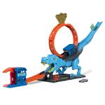 Hot Wheels City Sfreccia sul T-Rex Playset