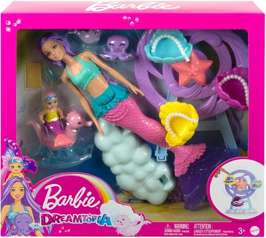 Barbie Dreamtopia - Bambola Barbie Sirena Playset - 6