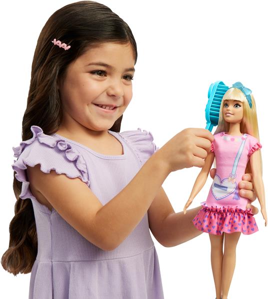 Barbie - La Mia Prima Barbie, Giocattolo per Bambini 3+ Anni, Bambola alta 34 cm con Busto Morbido e Arti Snodati - 3