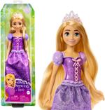 Disney princess  rapunzel bambola snodata, vestita alla moda con capi e accessori scintillanti