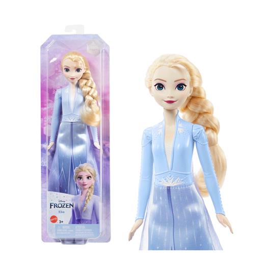 Disney frozen  elsa bambola con abito esclusivo e accessori ispirati ai film disney frozen 2