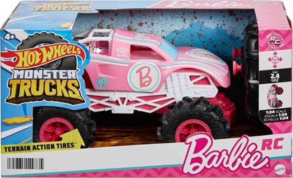 Hot Wheels Monster Truck Barbie R/C 1:24 (HNV02)