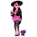 Monster High Draculaura, Bambola Alla Moda Con Cucciolo Conte Favoloso E Accessori