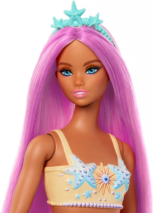 Barbie Fairytale Sirena Rosa - 2