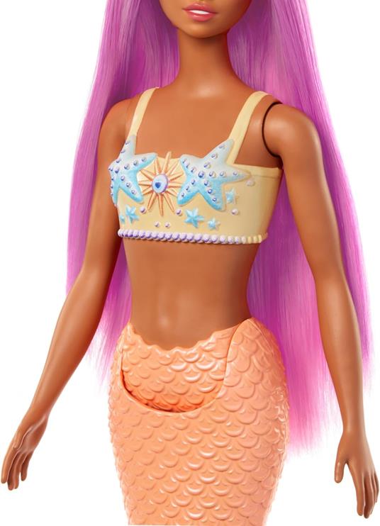 Barbie Fairytale Sirena Rosa - 3