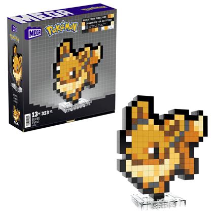 MEGA Pokemon Pixel Art Evee