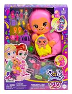 Polly Pocket Borsetta Mamma Scimmia e Scimmietta - HWP04