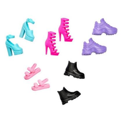 Scarpe Fashion bambola 5 paia BARBIE Assortito HWV71