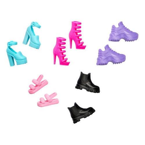 Scarpe Fashion bambola 5 paia BARBIE Assortito HWV71