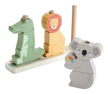 Fisher Price Wood Animali della Savana