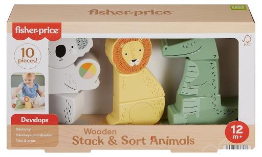 Fisher Price Wood Animali della Savana