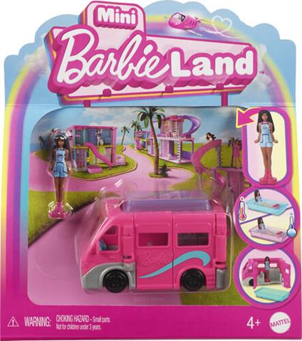 Mini BarbieLand - Set mini camper dei sogni e bambola (HYF39)
