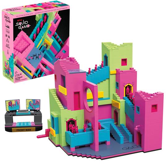 Squid Game MEGA Construction Set Squid Game Staircase Mattel