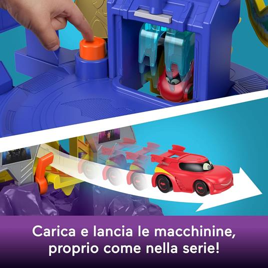 Batwheels Batcaverna Lancia E Sfreccia (HYR74) - 4